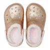 Crocs Lined Glitter Clogs