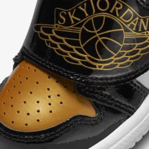 Sky Jordan 1 "Patent Gold Toe"