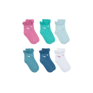 Nike Ruffle Socks Pack of 6