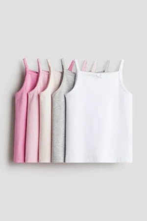 Cotton Undershirts-Pack of 5