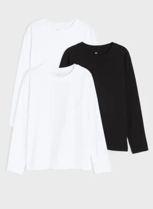 Cotton T-shirts-Pack of 3