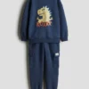 2-Piece Fleece Sweatshirt Set