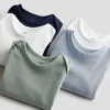Long Sleeve Bodysuits-Pack of 5