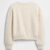 Gap Fleece Bow Appliqué Sweatshirt