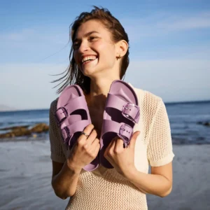 Birkenstock Arizona Eva Big Buckle-Mauve