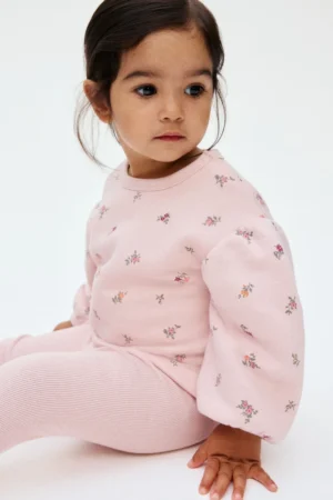 2-Piece Fleece Sweatshirt Set