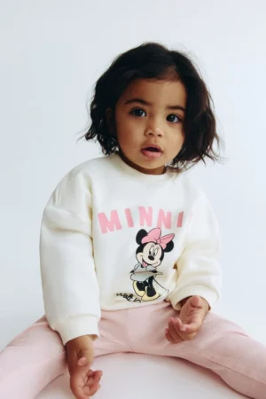 2-Piece Fleece Sweatshirt Set