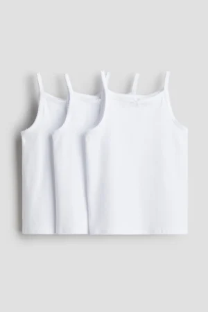 Cotton Undershirts 3-Pack