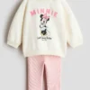 2-Piece Fleece Sweatshirt Set