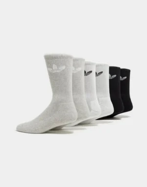 ADIDAS ORIGINALS Trefoil Cushion Socks 6-Pack