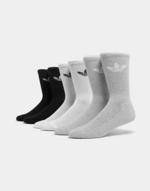 ADIDAS ORIGINALS Trefoil Cushion Socks 6-Pack
