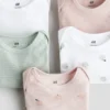 Long Sleeve Bodysuits 5-Pack