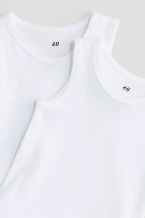 Sleeveless Bodysuits 2-Pack