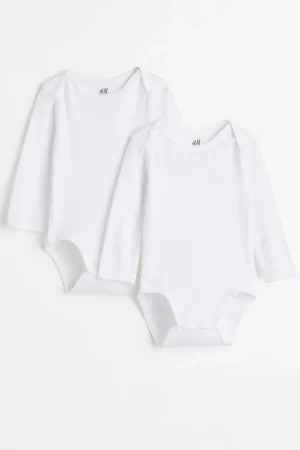 Long Sleeve Bodysuits 2-Pack