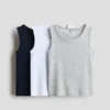 Cotton Undershirts - Pack of 3
