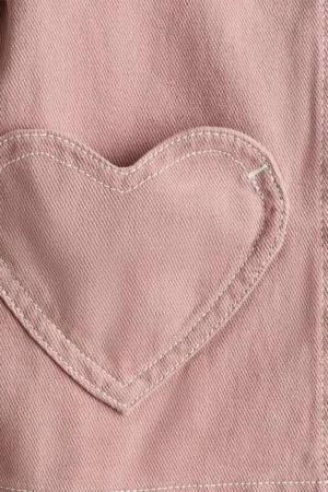 Heart Pocket Twill Jacket