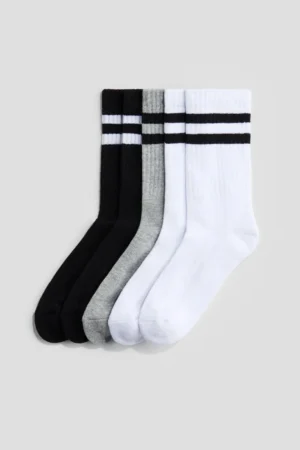 High Socks 5-Pack