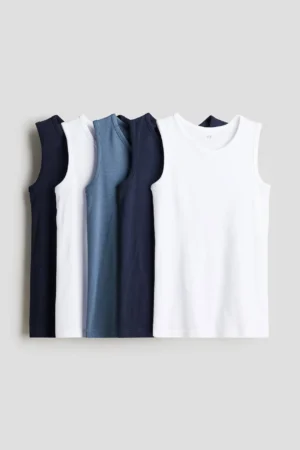 img_0667 Cotton Undershirts Pack of 5