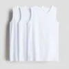 Cotton Undershirts Pack of 3