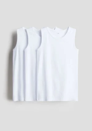 Cotton Undershirts Pack of 3