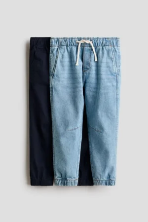 Denim Joggers 2-Pack