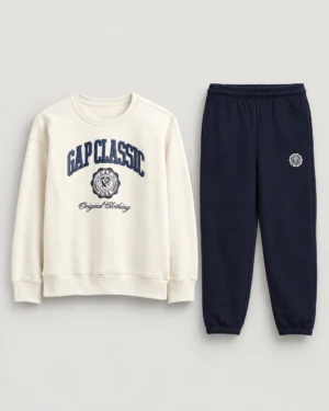 Gap Vintage Soft Fleece Sweatshirt and Joggers Set
