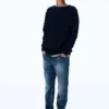 Relaxed Tapered Fit Jeans