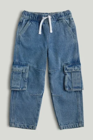 Mothercare Denim Cargo Joggers