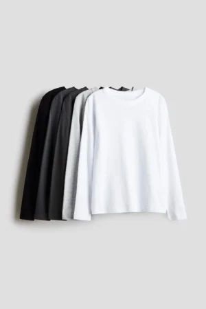 Cotton T-shirts-Pack of 5