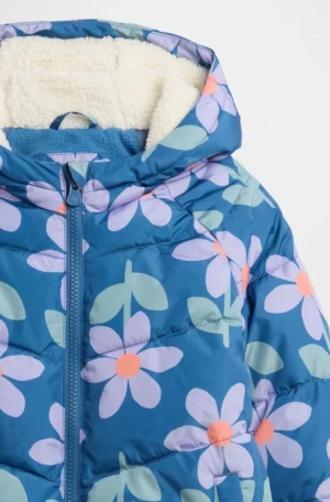 babyGap Floral Lined Puffer Coat